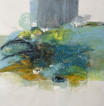 Bosco al tramonto - a Paint Artowrk by Patrizia Simonetti